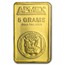 5 gram Gold Bar - APMEX (TEP)