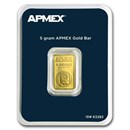 5 gram Gold Bar - APMEX (TEP)