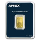 Buy 5 Gram Gold Bars | APMEX