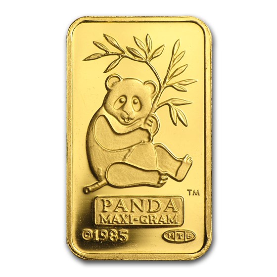 5 gram Gold Bar - Credit Suisse Panda