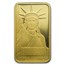 5 gram Gold Bar - Credit Suisse Statue of Liberty (New Assay)