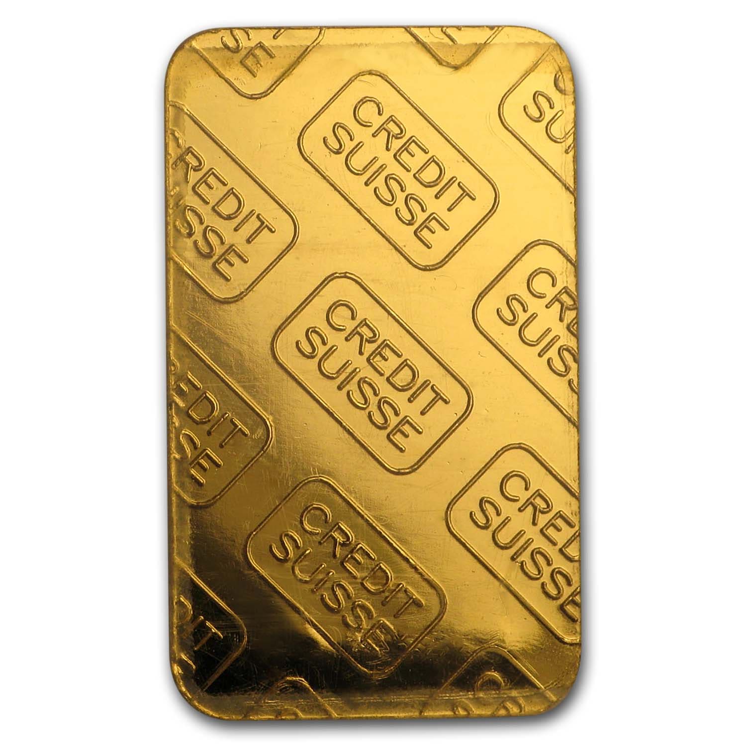 5 g credit suisse gold bar