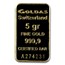 5 gram Gold Bar - Goldas (In Assay)
