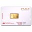5 gram Gold Bar - PAMP America The Free; Statue of Liberty