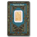 5 gram Gold Bar - PAMP Arabian Falcon (w/Assay & Frame)