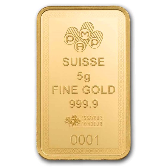 Buy 5 gram Gold PAMP Suisse Ayatul Kursi Bar APMEX