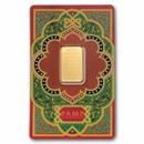 5 gram Gold Bar - PAMP Suisse (Ayatul Kursi)