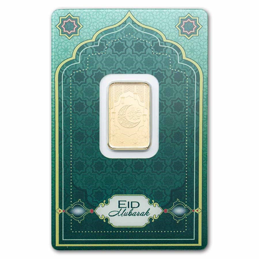 5 gram Gold Bar - PAMP Suisse (Eid Mubarak)