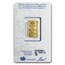 5 gram Gold Bar - PAMP Suisse Lady Fortuna (Vintage, In Assay)