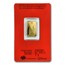 5 gram Gold Bar - PAMP Suisse Year of the Rooster (In Assay)