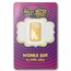5 gram Gold Bar - PAMP Willy Wonka Bar