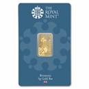 5 gram Gold Bar - The Royal Mint Britannia (New Assay)