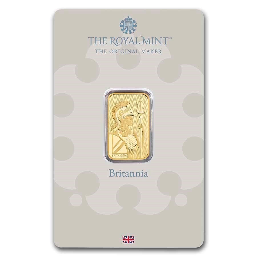 5 gram Gold Bar - The Royal Mint Britannia