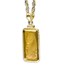5 gram Gold Pendant - PAMP Suisse Fortuna (w/Chain)