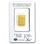 5 gram Gold Pendant - PAMP Suisse Ingot (Cobra Skin)