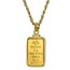 5 gram Gold Pendant - PAMP Suisse Rosa (w/Chain)