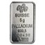 5 gram Palladium Bar - Secondary Market