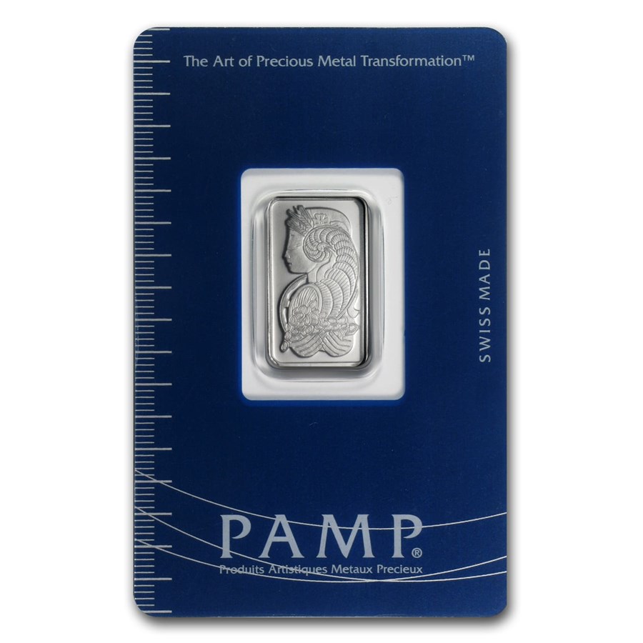 Buy 5 gram Platinum Bar PAMP Suisse (In Assay) APMEX