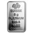 5 gram Platinum Bar - PAMP Suisse Statue of Liberty (In Assay)