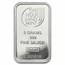 5 gram Silver Bar - Holy Land Mint (Dove of Peace)