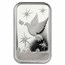 5 gram Silver Bar - Holy Land Mint (Dove of Peace)