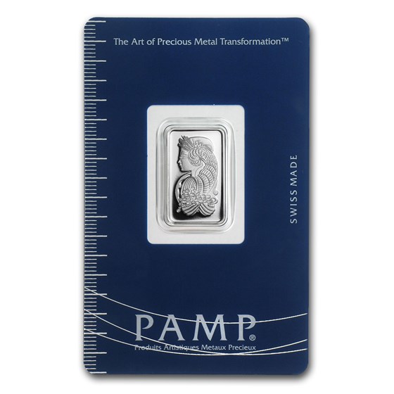 5 gram Silver Bar - PAMP Suisse (Fortuna, In Assay) 5 gram Silver Bar - PAMP Suisse (Fortuna, In Assay)