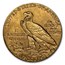 $5 Indian Gold Half Eagle BU (Random Year)