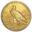$5 Indian Gold Half Eagle MS-62 PCGS