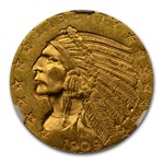 $5 Indian Gold Half Eagle MS-63 NGC (Random Year)