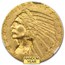 $5 Indian Gold Half Eagle MS-64 NGC