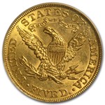 $5 Liberty Gold Half Eagle BU (Random Year)