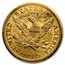 $5 Liberty Gold Half Eagle MS-62 PCGS