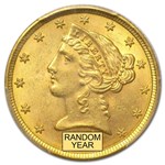 $5 Liberty Gold Half Eagle MS-63 PCGS