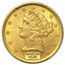 $5 Liberty Gold Half Eagle MS-63 PCGS