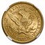 $5 Liberty Gold Half Eagle MS-65 NGC