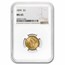$5 Liberty Gold Half Eagle MS-65 NGC