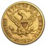 $5 Liberty Gold Half Eagle XF (Random Year)