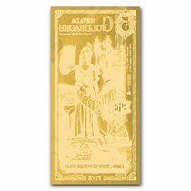 Buy 5 Nevada Goldback 1/200 oz Aurum Gold Foil Note | APMEX