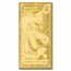 5 New Hampshire Goldback - Aurum Gold Foil Note (24k)