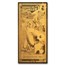 5 New Hampshire Goldback - Aurum Gold Foil Note (24k)