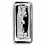 5 oz Cast-Poured Silver Bar - Bunker Bullion Bar