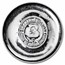 5 oz Cast Poured Silver Round - Bunker Bullion Button