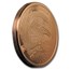 5 oz Copper Round - Eagle (Strength, Freedom, & Pride)