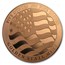5 oz Copper Round - Home of the Free