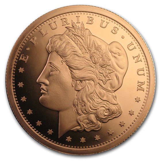 5 oz Copper Round - Morgan Dollar 5 oz Copper Round - Morgan Dollar
