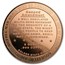 5 oz Copper Round - Second Amendment (Right to Bear Arms)