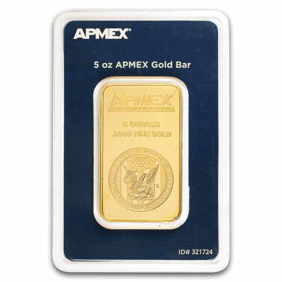 5 oz Gold Bar - APMEX (In Assay)