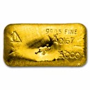 5 oz Gold Bar - Delta Smelting & Refining (A0167, .9995 Fine)