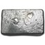 5 oz Hand Poured Silver Bar - PG & G (Skull & Bones)