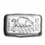 5 oz Hand Poured Silver Bar - Viking Warrior: Shield Maiden
